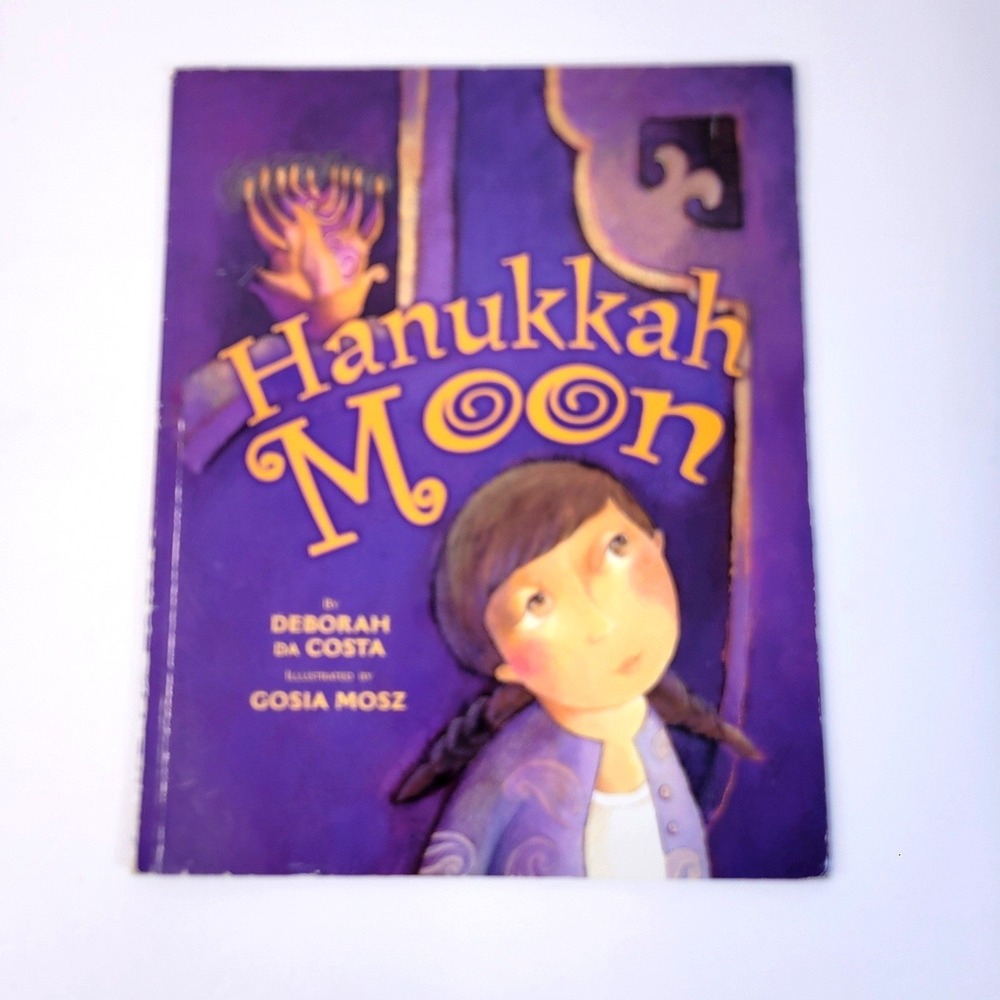 Hanukkah Moon Softcover Picture Book Children Deborah da Costa
